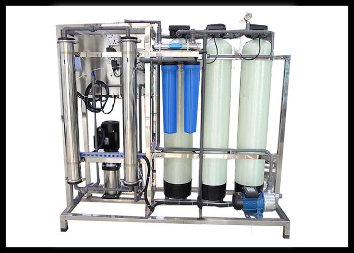 Automatic Osmosis Inverse Water Purification Plant FRP 500GPD / 1000 GPD