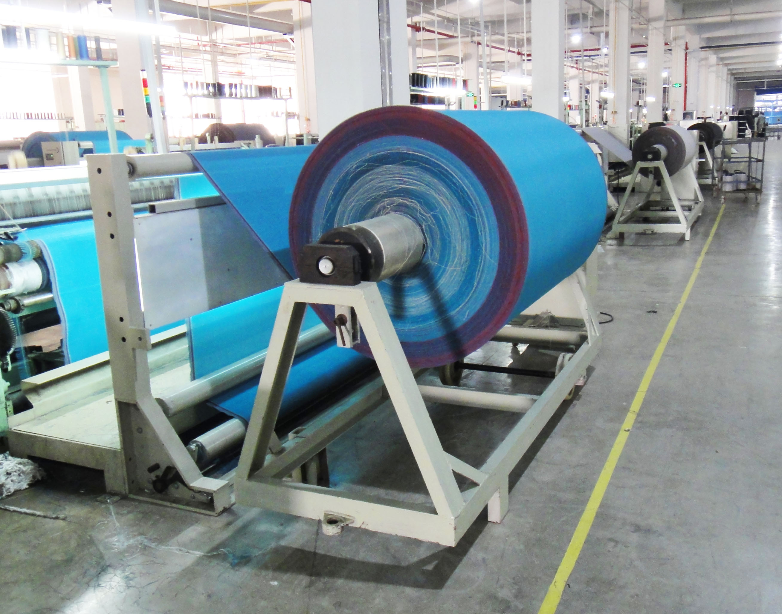 Textile Air Jet Loom Fabric Winding Machine Equipment