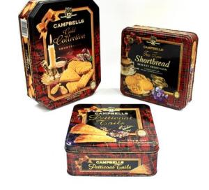 China Custom Printed Cookie Tin for Sale wholesale