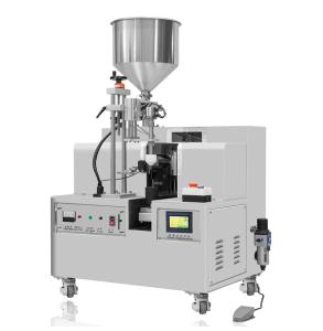 China Semi Auto Ultrasonic Plastic Tube Sealing Machine Cosmetic Emulsion Laminated wholesale