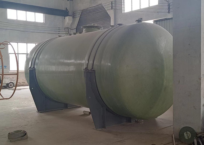 Food Brewing Vertical FRP Chemical Storage Tank Easy Installation 18000 Gallon