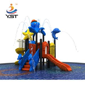 China Most popular children plastic outdoor playground slides wholesale