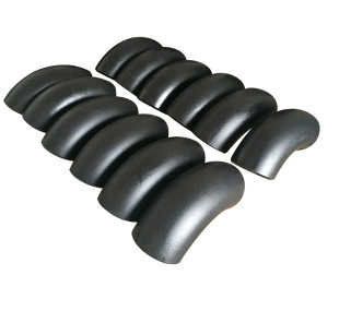 Api 5l Black Painted Carbon Steel Pipe Elbow 22.5 Degree