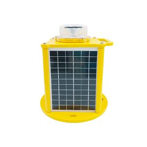 China Low Intensity 32.5cd Red Solar Powered Obstruction Light wholesale