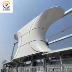 Indoor Outdoor Linear Metal Ceiling System Heat Insulation Metal Panels For