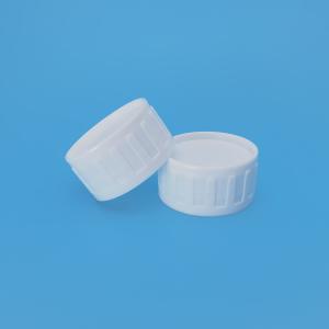 China 38/410 White Plastic Screw Cap Makeup Remover Water Bottle Cover wholesale