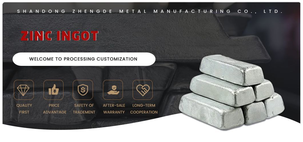 Factory Low Price Pure Zinc Ingot Zn99.99% Zn99.995% Zn99.5% in Stock