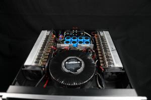 China Bar AC220V 2 Channel 1000W Analog Power Amplifier wholesale