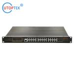 19'' 1U RACK L2 Managed Industrial 2x1000M SFP+24x10/100/1000M RJ45 POE