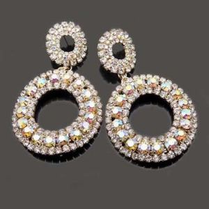 China Fashion Big Hoop Earrings for Women Jewelry Gift Wholesale wholesale