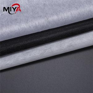 China Microdot Polyamide Adhesive Non Woven Fusible Interlining 100% Polyester wholesale
