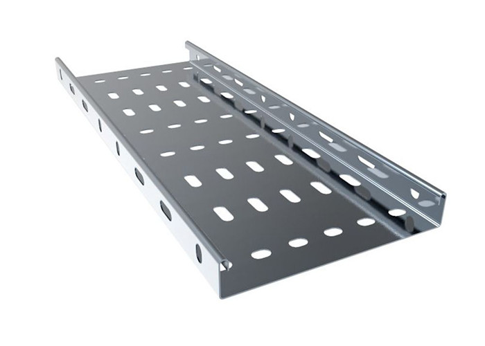 Hot Dip Galvanized Custom Size 300mm Wide Slotted Cable Tray