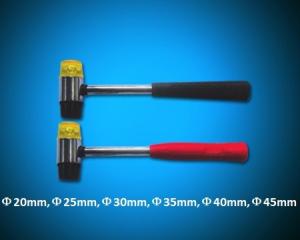 China installation mallet, plastic and rubber two way hammer wholesale