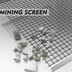 Stone Crusher Vibrating Crimped Wire Mesh for Quarry Screening