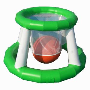 China Aqua Park Inflatable Water Basketball Shot Games For Adults wholesale
