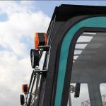3500kgs All Terrain Fork Truck ISUZU Engine Automatic Transmission