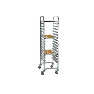 China RK Bakeware China- Aluminum Commercial Baking Tray Trolley / 32 Trays Stainless Steel Baking Trolley Rack wholesale