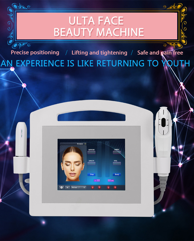 2 in 1 Vmax hifu +2D Hifu skin Tightening Hifu face lift Machine LF-416