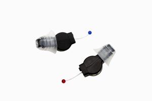 China Black Invisible CIC Hearing Aids 20H Smallest In The Canal wholesale