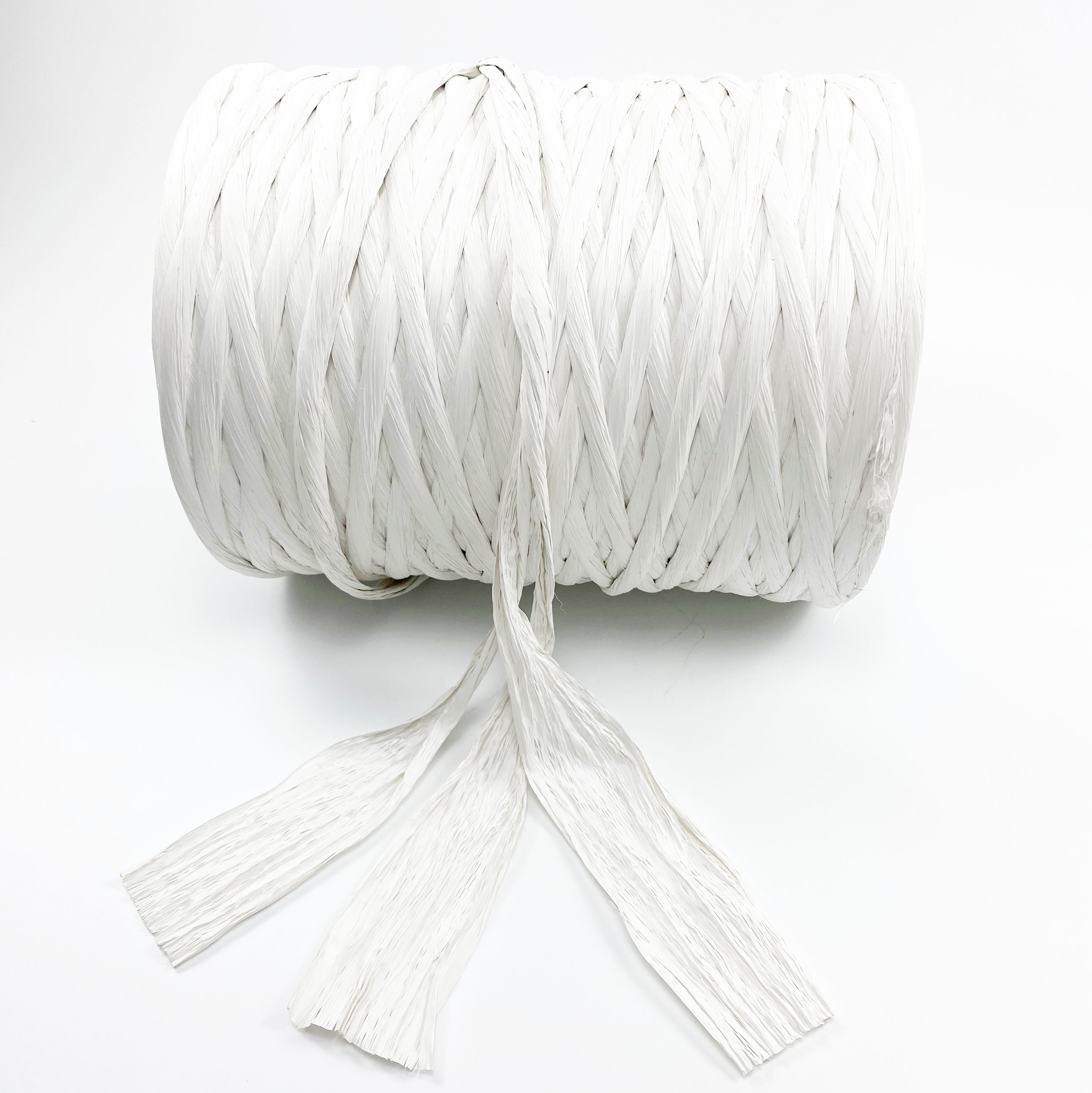 Polypropylene PP Filler Yarn For Power Cable Twist 100% PP Fibrillated Cable Material
