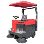 Driving Type Full Closed Cabin Road Street Sweeping Machine For Cold Area