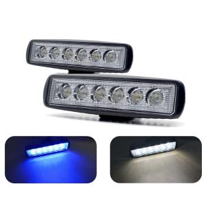 China 18W Dual Color 6.2inch Marine Led Flood Lights wholesale