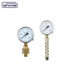China Diaphragm Seal Radiator Pressure Gauge Stainless Steel Pressure Gauge For Steam wholesale