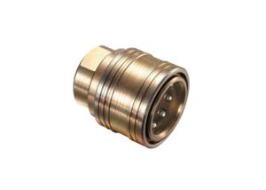China Ball Locking Excellent Flow Capacity Brass Quick Coupler wholesale