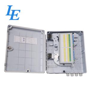 China 32 Ports Fibre Optic Cable Termination Boxes , Waterproof Distribution Box For FTTX wholesale