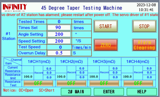 Japan Panasonic AC Servo Motor Driven Wire 45° Cone Pull Test Machine For Small Wires