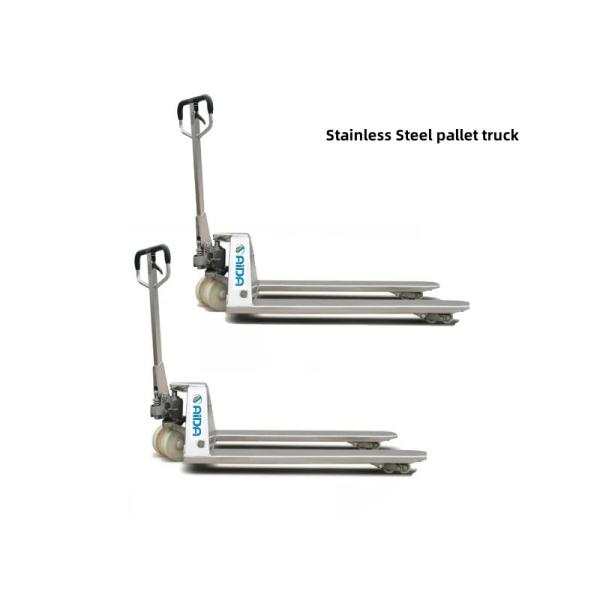 Heavy Duty 2 ton Stainless Steel Manual Hand Pallet Truck with 2.9 inches