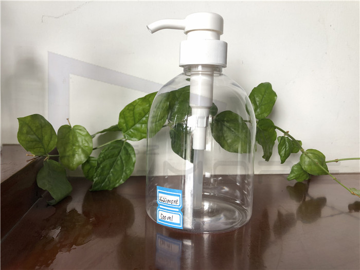 Shampoo 500ml Silkscreen ODM Pump Container Bottle