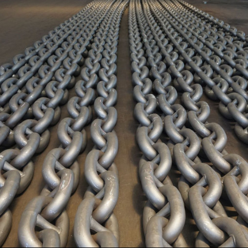 66mm Grade 3 High Strength Alloy Steel Boat Anchor Chain U1 U2 U3