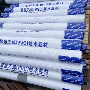 China Industrial And Civil Buildings 80 Mil Pvc Roofing Membrane 2m Width wholesale