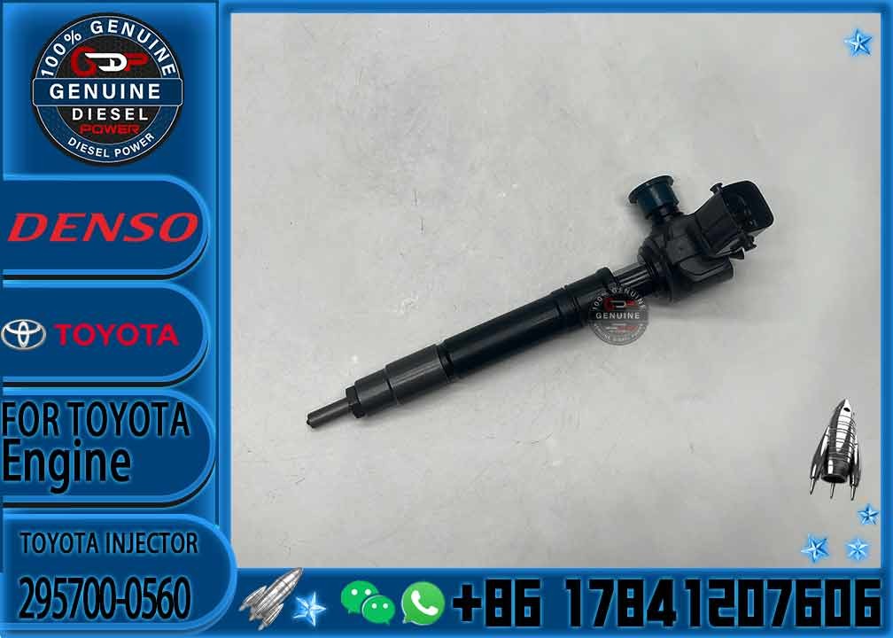 High Quality Fuel Injector 295700-0560 23670-0E070 23670-09470 23670-08010 23670-0E020 23670-09430