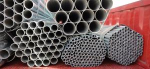 China ERW hot galvanized black pipes for furnitures wholesale