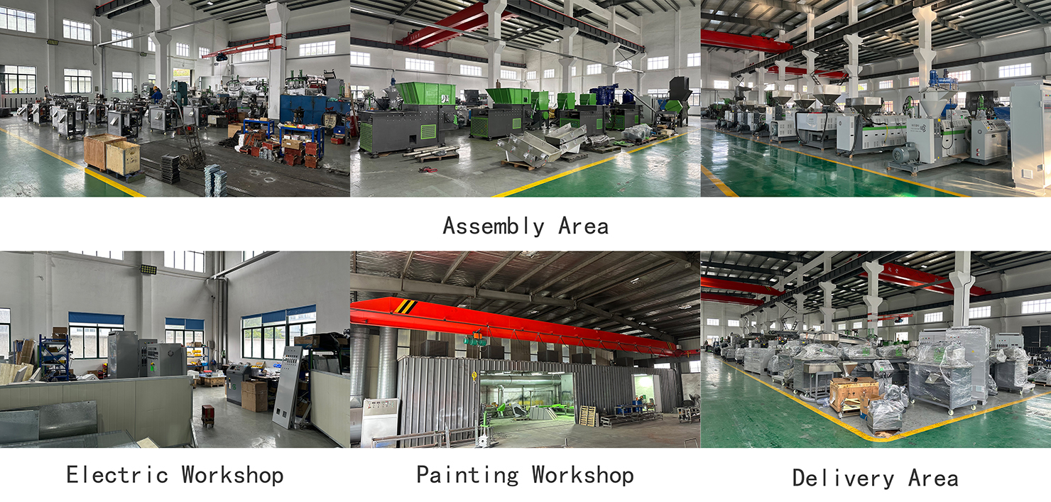 PP PE LDPE Plastic Film Bags Recycling Granulator Extruder Pelletizer Granules Making Pelletizing Machine