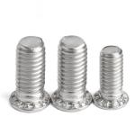 Wide Round 304 Stainless Steel Press Fit Studs M8 Stainless Steel Bolts Rohs 6
