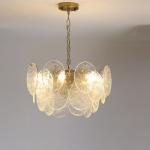 Modern Frosted Diamond Glass Chandelier Luxury Lustre Lighting（WH-CY-251）
