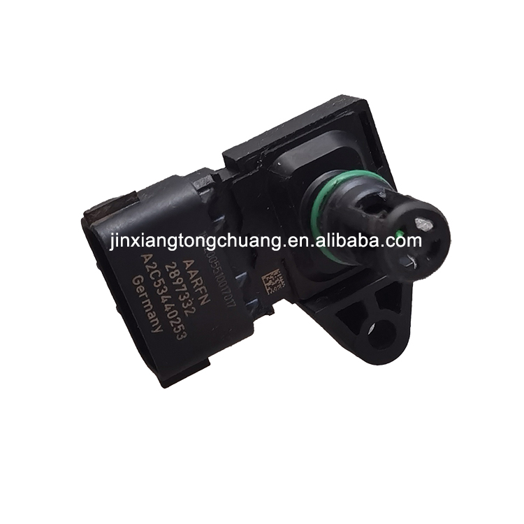 Black Foton Aumark Truck Intake Pressure Sensor 4921322 2897333 for 2005- Requirement