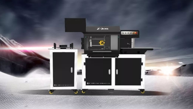 3D Metal Letter Bending Machine S13 With Double Blade Alternate Bending System