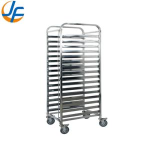 China Hotel Restaurant Kitchen Catering Food Service Trolley Stainless Steel Drinks Trolley wholesale