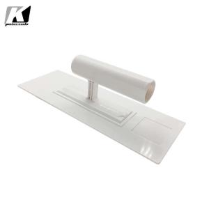 China White Drywall Plastic Finishing Trowel With Handle 240x90x7mm wholesale