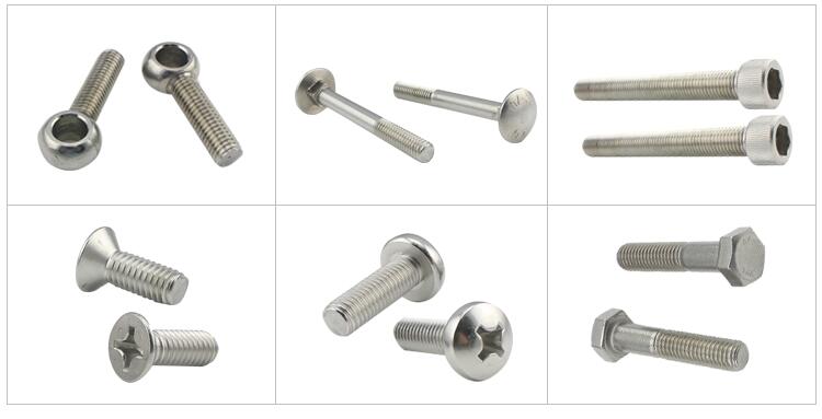 Metric Measurement System Stainless Steel Hex Socket Head Screws For Industrial DIN 7984