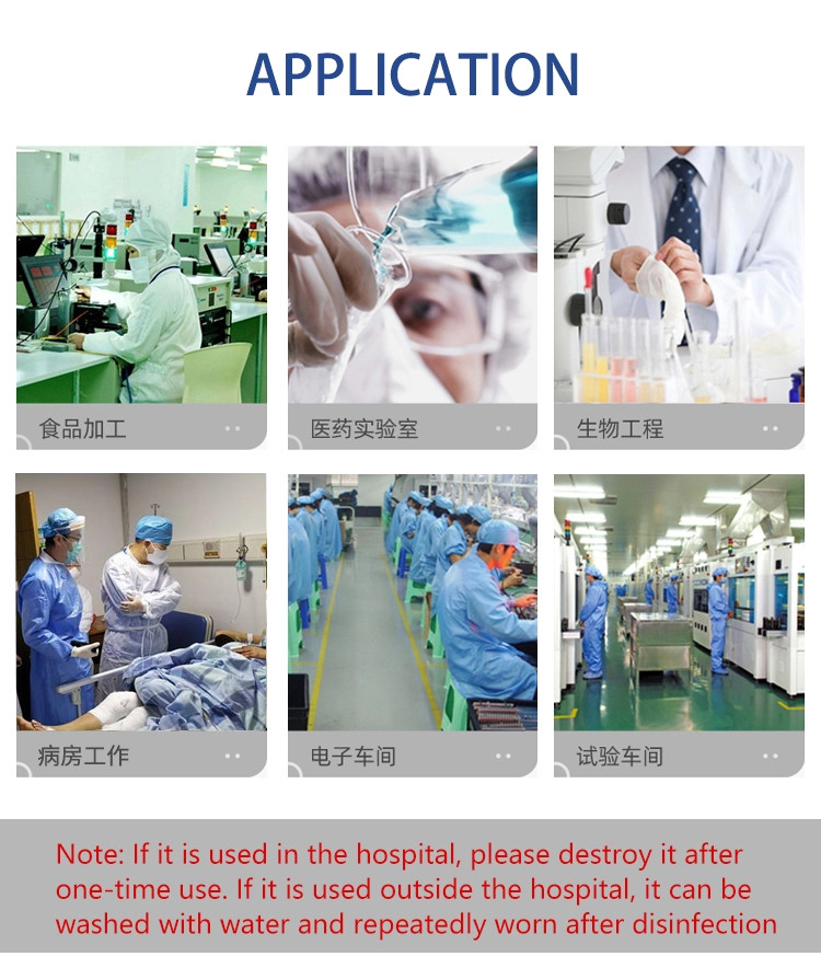 Wholesale Knitted Cutt AAMI L3 Hospital Isolation Gowns