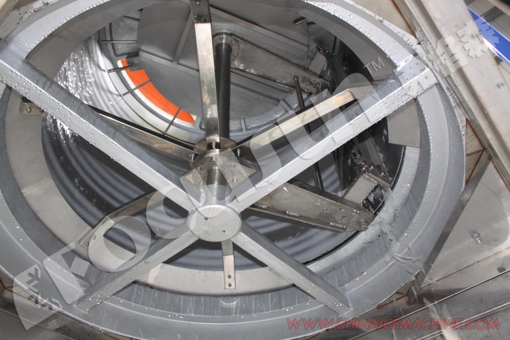 Best 1tons/24hours Flake Ice Maker with Danfoss Compressor and Denmark Expansion Valve