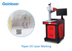 China 10mm Aperture 120KG UV Laser Marking Machine For Glass wholesale