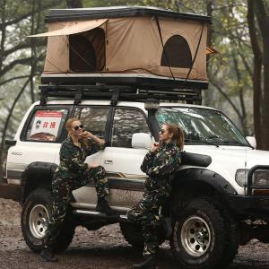 China Porpular Camping Waterproof Auto Car Roof Tent Hard Shell wholesale