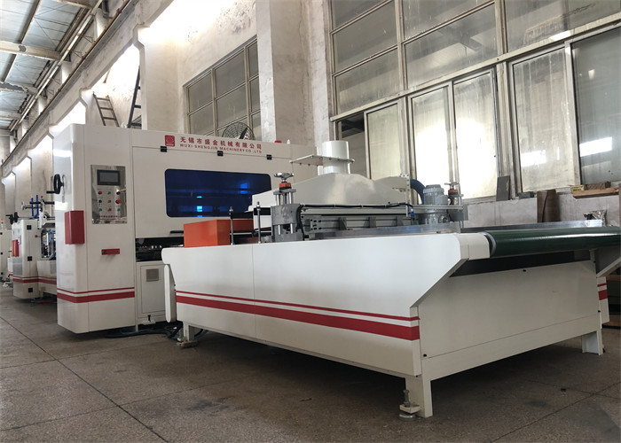 63.04Kw PUR HPL Acrylic Coating Laminating Machine Auto Cutter 2100-2500mm