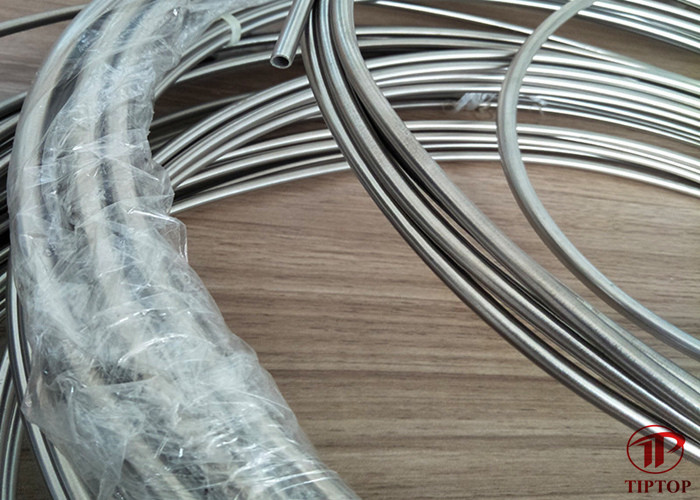 UNS S30403 SSSV SS Hydraulic Control Line Tubing 1/4" OD